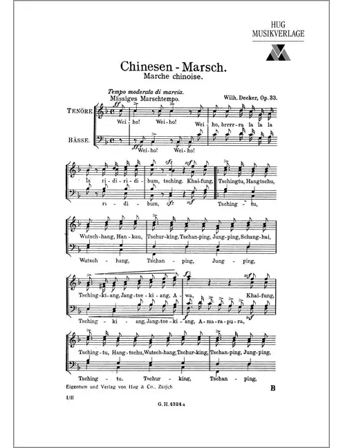 Chinesen-Marsch